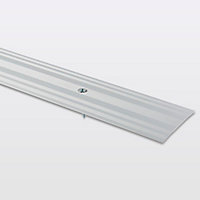 Large barre de seuil en aluminium décor métal mat GoodHome 60 x 1 800 mm