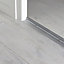 Large barre de seuil en aluminium décor métal mat GoodHome 60 x 930 mm
