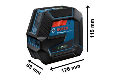 Laser points et lignes GCL 2-50 G Professional - GCL 2-50 G Professional - avec piles et sacoche - 0601066M00