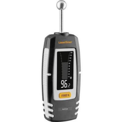 Laserliner WetFinder Humidimètre pour matériaux - mesure capacitive non destructive, affichage 0-200