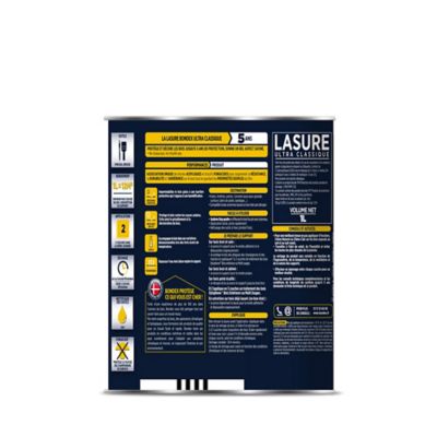 Lasure bois Bondex Chêne clair 1L - 5 ans