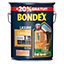 Lasure bois Bondex Chêne clair 5 ans 5L + 20%