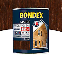 Lasure bois Bondex Chêne moyen 1L - 12 ans
