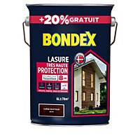 Lasure bois Bondex Chêne rustique 8 ans 5L + 20%