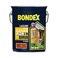 Lasure bois Bondex mobilier Teck 5L garantie 5 ans