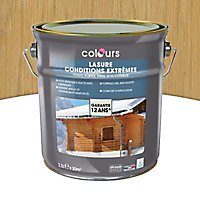 Lasure bois Colours Incolore 2,5L garantie 12 ans