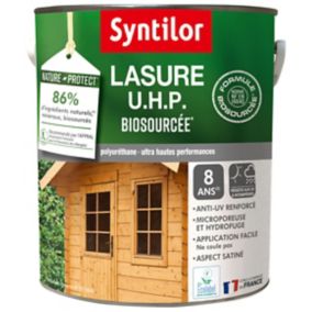 Lasure extérieure et intérieure bois Nature Protect Syntilor 5L Satiné Chêne moyen