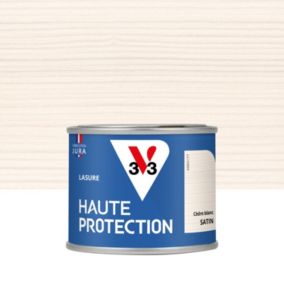 Lasure extérieure Haute Protection V33 cèdre blanc satin 125ml