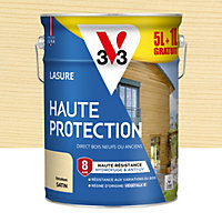 Lasure extérieure Haute Protection V33 incolore satin 5 + 20% offert