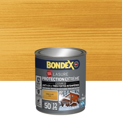 Lasure extérieure protection extrême Bondex 12 ans chêne clair 1L