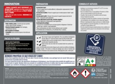 Lasure extérieure protection extrême Bondex 12 ans chêne clair 1L