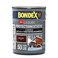 Lasure extérieure protection extrême Bondex 12 ans chêne foncé 5L