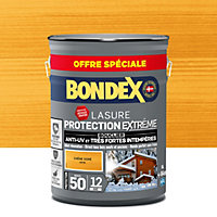 Lasure extérieure Protection extrême doré 12 ans Bondex 6L