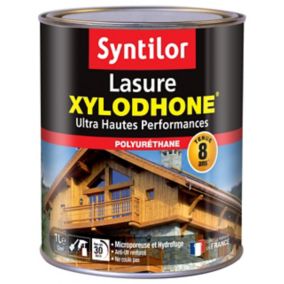 Lasure extérieure Syntilor Xylodhone Ultra Hautes PerFormances gris perle satin 1L