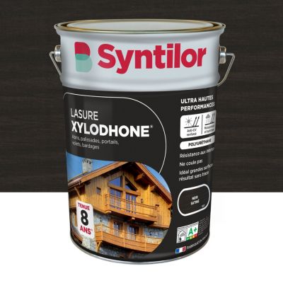 Lasure extérieure Syntilor Xylodhone Ultra Hautes Performances noir ...