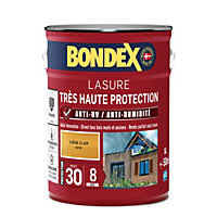 Lasure extérieure très haute protection Bondex 8 ans chêne clair 5L