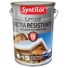 Lasure extérieure Ultra résistante Syntilor ton chêne rustique 5L