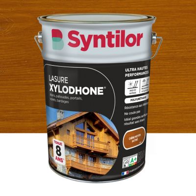 Lasure extérieure Xylodhone Syntilor Chêne moyen 5L garantie 8 ans