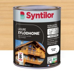 Lasure extérieure Xylodhone Syntilor Incolore 1L garantie 8 ans