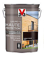 Lasure Haute protection bois V33 chêne foncé 5L