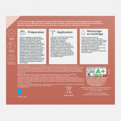 Lasure meubles, boiseries et lambris GoodHome incolore satin 1L