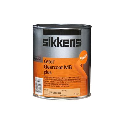 Lasure pour bois  CETOL CLEARCOAT MB+  UV INCOLORE  1 L - Sikkens