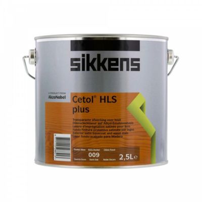 Lasure pour bois  Cetol hls PLUS CHENE FONCE 2,5L - Sikkens