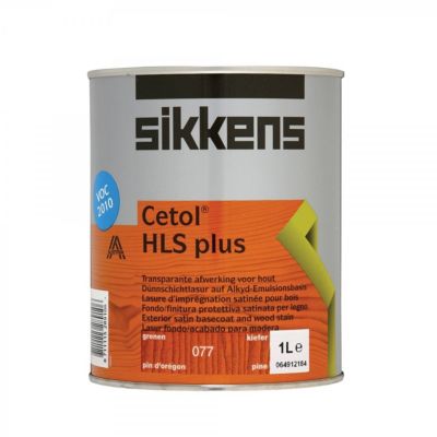 Lasure pour bois  Cetol hls PLUS PIN OREGON  1L - Sikkens