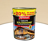 Lasure Syntilor Xylodhone Ultra Hautes Performances sable satin 5L + 20% gratuit
