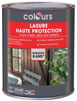 Lasure Ton chêne clair 8 ans Colours - 1 L