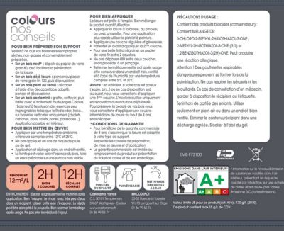 Lasure Ton chêne clair 8 ans Colours - 1 L