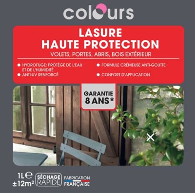 Lasure Ton chêne clair 8 ans Colours - 1 L