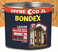 Lasure très haute protection Bondex chêne doré 3L