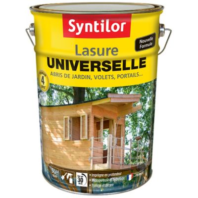 lasure universelle syntilor incolore 5l castorama