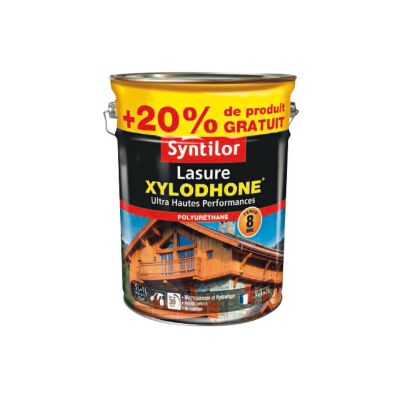 lasure xylodhone syntilor incolore 5l 20 8 ans castorama
