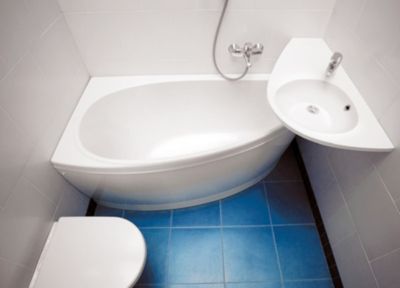 Lavabo asymétrique gain de place Ravak Avocado Comfort 85 x 45 cm, blanc (AVUM01L)