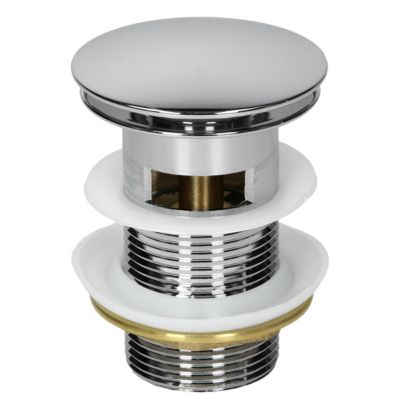 Lavabo en céramique blanc avec garniture de vidage et trop-plein 510x415x155 mm