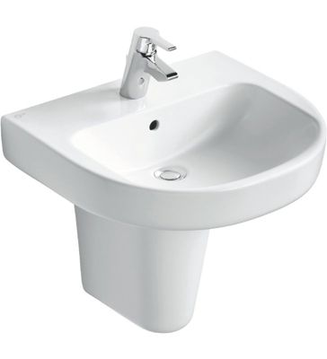 Lavabo Vasque Porcelaine Blanche KHEOPS 55 x 48 IDEAL STANDARD J518101