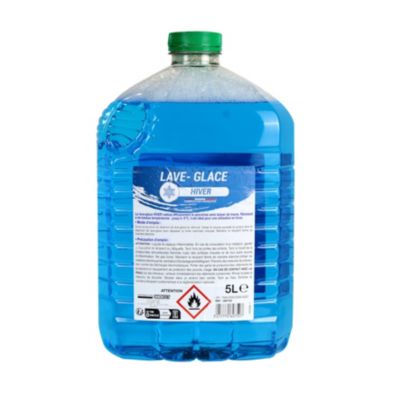 Lave-glace hiver bidon 5L - Prêt à l'emploi