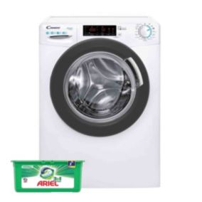 Lave-linge hublot 13kg 1400trsmin SimplyFi Tambour 80L 15 Programmes CANDY