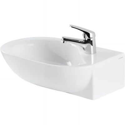 Lave mains mural Douro mural céramique traditionnelle SANINDUSA 51x31 blanc