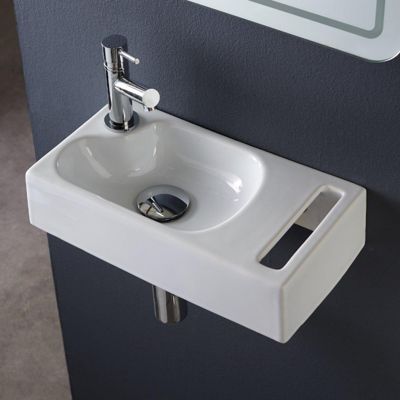 Lave mains suspendu avec porte serviette Dallas