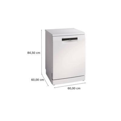 Lave-vaisselle 60cm 14 couverts 38db blanc Bosch SMS 6 ZCW 12 F ser6