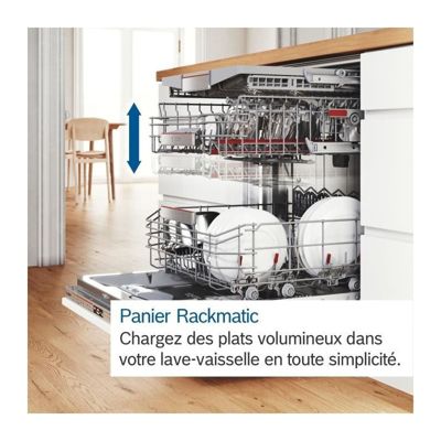 Lave-vaisselle 60cm 14 couverts 38db blanc Bosch SMS 6 ZCW 12 F ser6