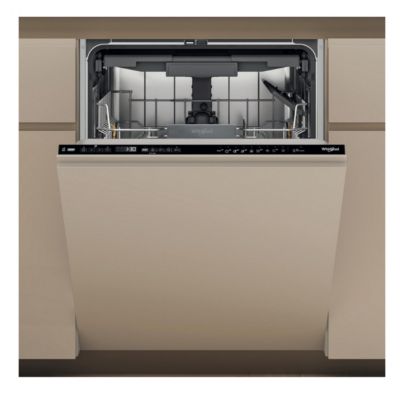 Lave-vaisselle 60cm 15 couverts 38db tout intégrable Whirlpool WH7IA15AM6L0