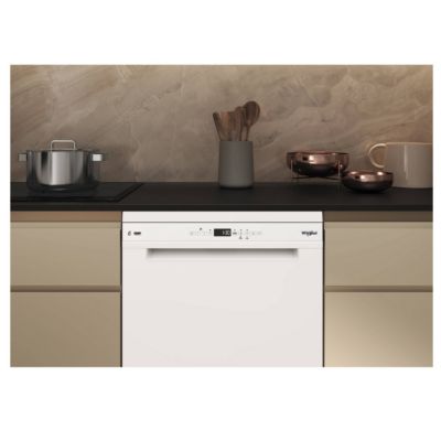 Lave-vaisselle 60cm 15 couverts 43db blanc Whirlpool W7FHP33