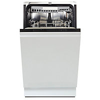 Lave-vaisselle encastrable 11 couverts Cooke & Lewis CLSLDISHHEU1 L. 45 cm Inox