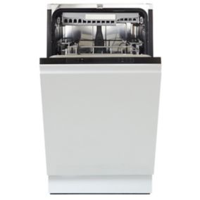 Lave-vaisselle encastrable 11 couverts Cooke & Lewis CLSLDISHHEU1 L. 45 cm Inox