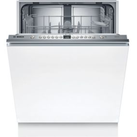 Lave-vaisselle encastrable 12 couverts Bosch SMV26AX01F L. 44.8 cm blanc