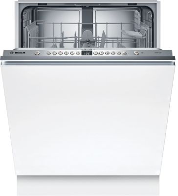 Lave-vaisselle encastrable 12 couverts Bosch SMV26AX01F L. 60 cm blanc